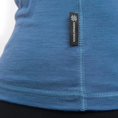 SENSOR Merino Air dámske tričko Riviera Blue