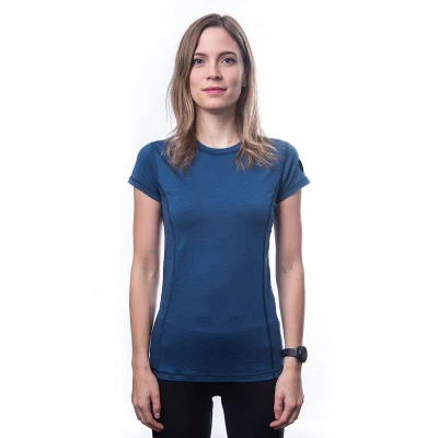 SENSOR Merino Air Dámské tm. modré triko