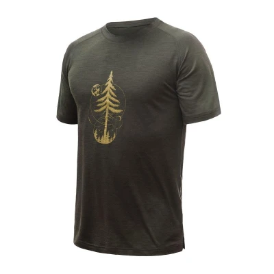 SENSOR Merino Air Earth pánské triko Olive Green SENSOR Merino Air Earth pánské triko Olive Green