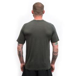 SENSOR Merino Air Outdoors pánské triko Olive Green