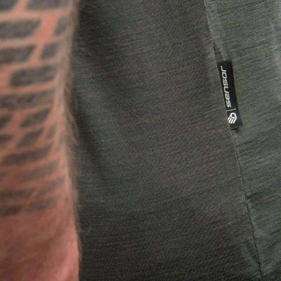 SENSOR Merino Air Outdoors pánské triko Olive Green