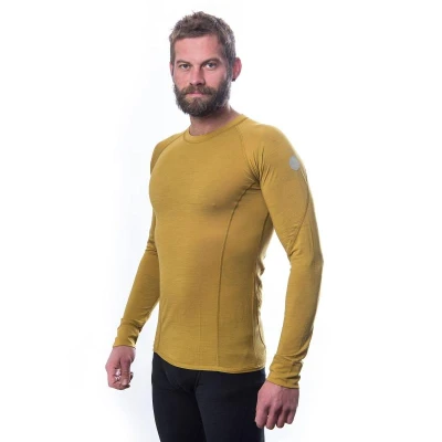 SENSOR Merino Air pánské triko Mustard