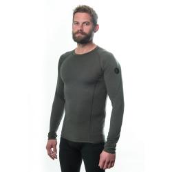 Sensor Merino Air pánské triko dl.rukáv - Olive Green