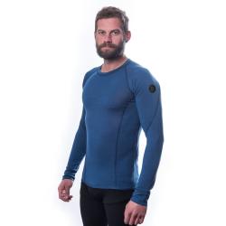SENSOR Merino Air pánské tričko tm. modré