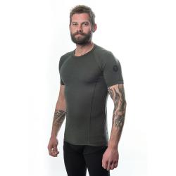 Sensor Merino Air pánské triko kr.rukáv - Olive Green