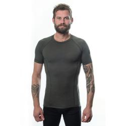 Sensor Merino Air pánské triko kr.rukáv - Olive Green
