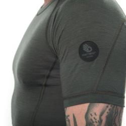 Sensor Merino Air pánské triko kr.rukáv - Olive Green