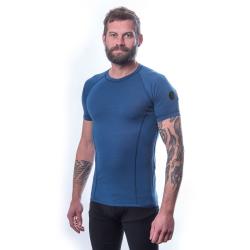 SENSOR Merino Air pánské tm. modré tričko