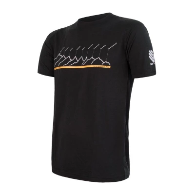 Sensor Merino Air Pt Černá Rj pánské funkční tričko Sensor Merino Air Pt Černá Rj pánské funkční tričko