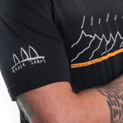 Sensor Merino Air Pt Černá Rj pánské funkční tričko