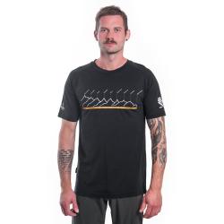 Sensor Merino Air Pt Černá Rj pánské funkční tričko