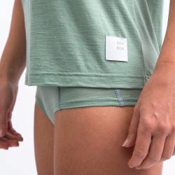 SENSOR Merino Air Traveller dámske tričko kr.rukáv Basil Green