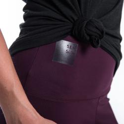 SENSOR Merino Air Traveller dámske čierne tričko kr.rukáv