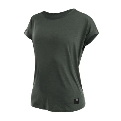 SENSOR Merino Air Traveller dámske tričko kr.rukáv Olive Green SENSOR Merino Air Traveller dámske tričko kr.rukáv Olive Green