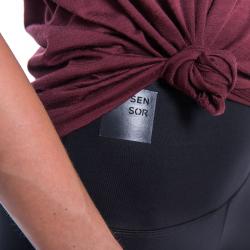 SENSOR Merino Air Traveller dámske tričko kr.rukáv Port Red