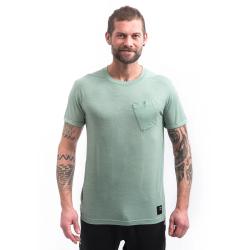 SENSOR Merino Air Traveller pánské triko Basil Green