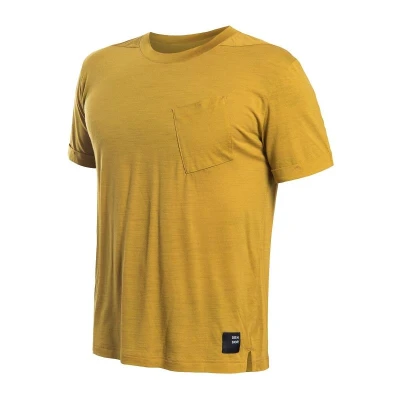 SENSOR Merino Air Traveller pánské triko Mustard SENSOR Merino Air Traveller pánské triko Mustard