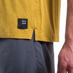 SENSOR Merino Air Traveller pánské triko Mustard