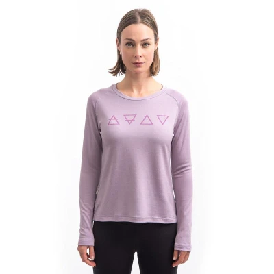 SENSOR Merino Blend Elements dámské triko dl.rukáv Mystic