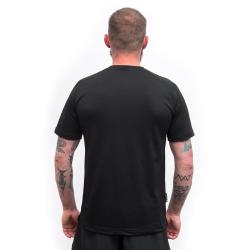SENSOR Merino Blend Elements pánské černé triko