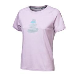 SENSOR Merino Blend Stone dámské triko kr.rukáv Mystic violet