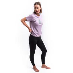 SENSOR Merino Blend Stone dámské triko kr.rukáv Mystic violet