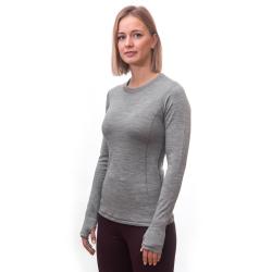 SENSOR Merino Bold Cool Gray pánske tričko