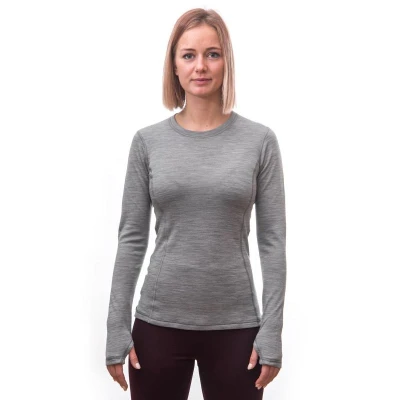 SENSOR Merino Bold Cool Gray pánské tričko