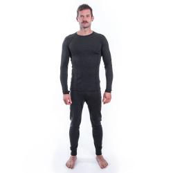 SENSOR Merino Bold Anthracite Gray pánské tričko