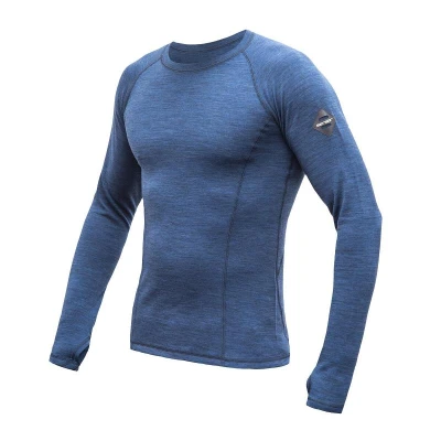 SENSOR Merino Bold Cool Blue pánské tričko SENSOR Merino Bold Cool Blue pánské tričko