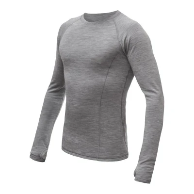 SENSOR Merino Bold Cool Gray pánské tričko SENSOR Merino Bold Cool Gray pánské tričko