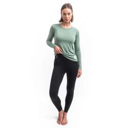 SENSOR Merino Cordura Basil Green dámské triko
