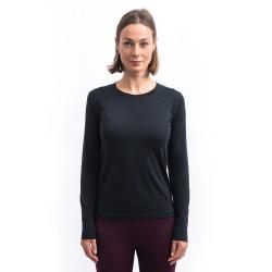 SENSOR Merino Cordura dámské černé triko dl.rukáv