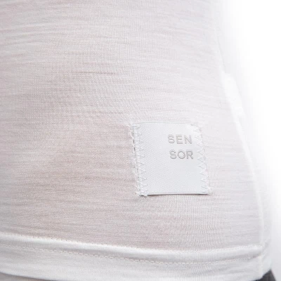 SENSOR Merino Cordura dámske tričko biele kr.rukáv