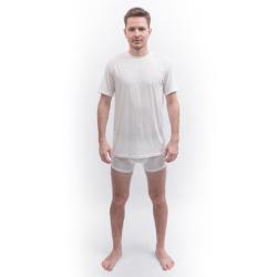 SENSOR Merino Cordura pánské bílé triko kr.rukáv