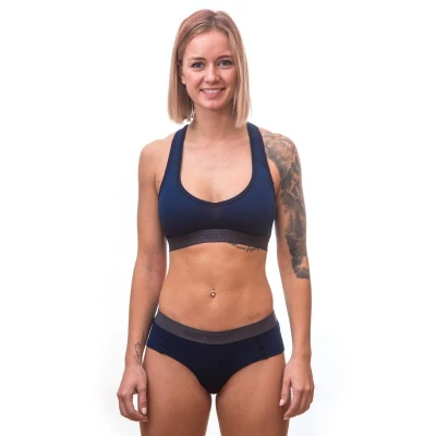 SENSOR Merino Df dámská podprsenka Deep Blue