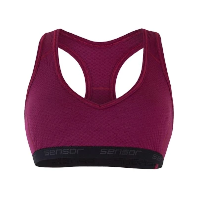 Sensor Merino Df Lilla dámská funkční podprsenka Sensor Merino Df Lilla dámská funkční podprsenka