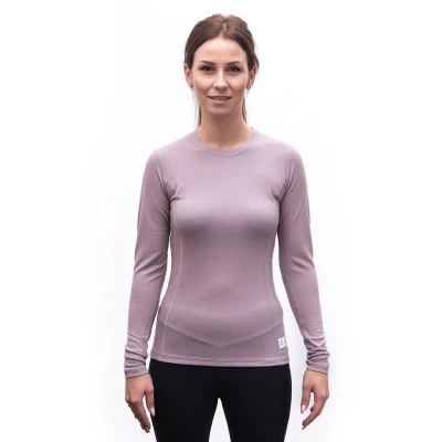 SENSOR Merino Df mystic violet dámské tričko