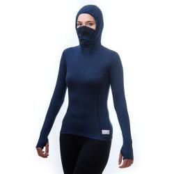 Sensor Merino Df Deep Blue dámské funkční tričko
