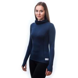 Sensor Merino Df Deep Blue dámské funkční tričko