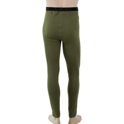 Sensor Merino Df Safari Green pánské spodky