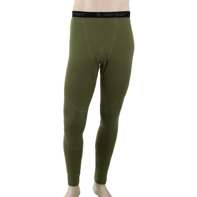 Sensor Merino Df Safari Green pánské spodky