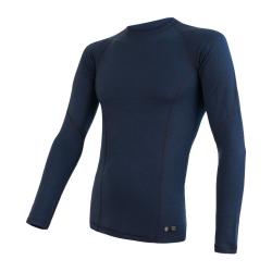 Sensor Merino Df Deep Blue pánské funkční tričko