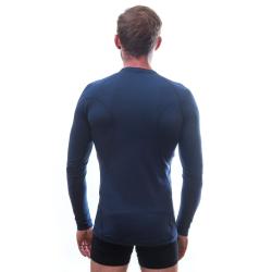 Sensor Merino Df Deep Blue pánské funkční tričko