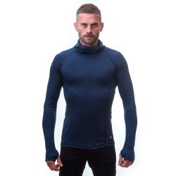 Sensor Merino Df Deep Blue pánské funkční tričko