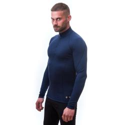 Sensor Merino Df Deep Blue pánské funkční tričko