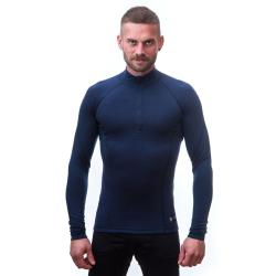 Sensor Merino Df Deep Blue pánské funkční tričko