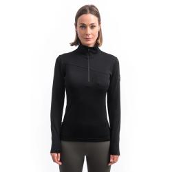 SENSOR Merino Extreme Up Dámská černá mikina