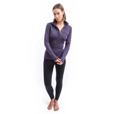 SENSOR Merino Extreme Up dámská mikina Grape Purple