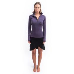 SENSOR Merino Extreme Up dámska čierna sukňa